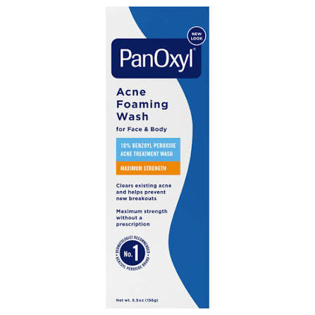 PanOxyl - Acne Foaming Wash 10% Benzoyl Peroxide